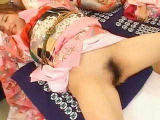 Fucking a cute Tokyo teen's dripping wet pussy is the ultimate XXX experience for these horny business men.