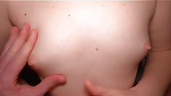 Stepbrother, Fuck my tiny tits, please!